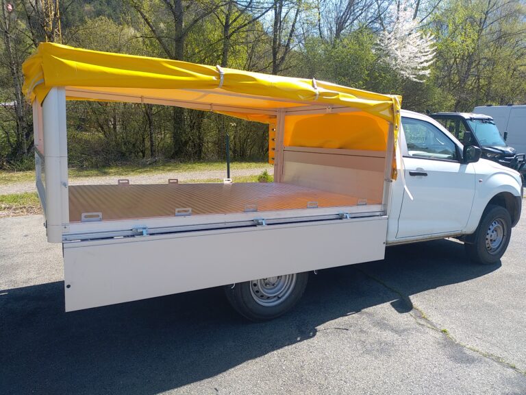 Plateau apicole long baché